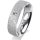 Ring 18 Karat Weissgold 5.5 mm kreismatt 1 Brillant G vs 0,025ct