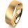 Ring 14 Karat Gelbgold 6.0 mm sandmatt