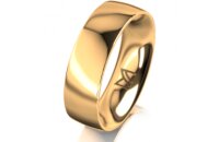 Ring 18 Karat Gelbgold 6.0 mm poliert