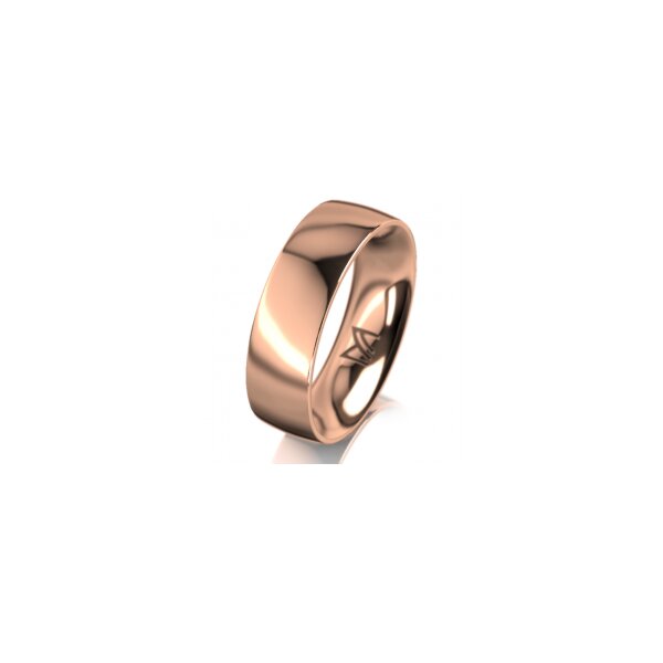 Ring 14 Karat Rotgold 6.0 mm poliert