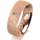 Ring 14 Karat Rotgold 6.0 mm kreismatt 1 Brillant G vs 0,025ct
