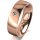 Ring 18 Karat Rotgold 6.0 mm poliert 1 Brillant G vs 0,050ct