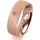 Ring 18 Karat Rotgold 6.0 mm kreismatt 1 Brillant G vs 0,050ct