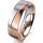 Ring 18 Karat Rot-/Weissgold 6.0 mm poliert