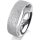 Ring 18 Karat Weissgold 6.0 mm kreismatt