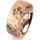 Ring 14 Karat Rotgold 7.0 mm diamantmatt 1 Brillant G vs 0,025ct