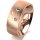 Ring 18 Karat Rotgold 7.0 mm sandmatt 3 Brillanten G vs Gesamt 0,070ct