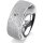 Ring 14 Karat Weissgold 7.0 mm kreismatt 1 Brillant G vs 0,025ct
