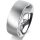 Ring 18 Karat Weissgold 7.0 mm sandmatt