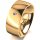 Ring 14 Karat Gelbgold 8.0 mm poliert 1 Brillant G vs 0,025ct