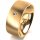 Ring 18 Karat Gelbgold 8.0 mm l&auml;ngsmatt 1 Brillant G vs 0,025ct