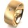 Ring 18 Karat Gelbgold 8.0 mm sandmatt 1 Brillant G vs 0,025ct