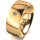 Ring 18 Karat Gelbgold 8.0 mm poliert 1 Brillant G vs 0,050ct