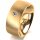 Ring 18 Karat Gelbgold 8.0 mm sandmatt 1 Brillant G vs 0,050ct