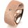 Ring 14 Karat Rotgold 8.0 mm kreismatt 1 Brillant G vs 0,025ct