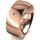 Ring 18 Karat Rotgold 8.0 mm poliert 1 Brillant G vs 0,025ct