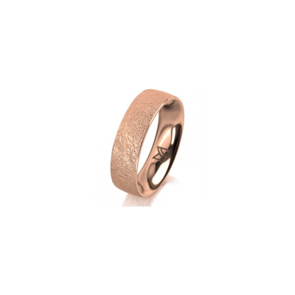 Ring 18 Karat Rotgold 5.5 mm kreismatt