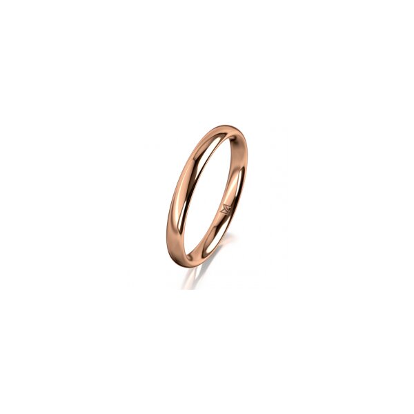 Ring 14 Karat Rotgold 2.5 mm poliert