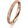 Ring 14 Karat Rotgold 2.5 mm kristallmatt