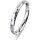 Ring 14 Karat Weissgold 2.5 mm diamantmatt