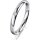 Ring 14 Karat Weissgold 2.5 mm poliert 1 Brillant G vs 0,025ct
