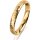 Ring 14 Karat Gelbgold 3.0 mm diamantmatt