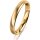 Ring 18 Karat Gelbgold 3.0 mm l&auml;ngsmatt