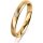 Ring 18 Karat Gelbgold 3.0 mm l&auml;ngsmatt 1 Brillant G vs 0,025ct