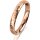 Ring 14 Karat Rotgold 3.0 mm diamantmatt