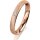 Ring 14 Karat Rotgold 3.0 mm kreismatt 1 Brillant G vs 0,025ct