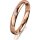 Ring 18 Karat Rotgold 3.0 mm poliert 1 Brillant G vs 0,025ct