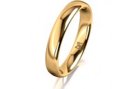 Ring 18 Karat Gelbgold 3.5 mm poliert