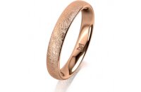 Ring 18 Karat Rotgold 3.5 mm kreismatt
