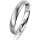 Ring 18 Karat Weissgold 3.5 mm l&auml;ngsmatt