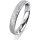 Ring 18 Karat Weissgold 3.5 mm kreismatt