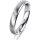 Ring 18 Karat Weissgold 3.5 mm l&auml;ngsmatt 1 Brillant G vs 0,025ct