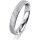 Ring 18 Karat Weissgold 3.5 mm kreismatt 1 Brillant G vs 0,025ct