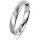 Ring 18 Karat Weissgold 3.5 mm sandmatt 1 Brillant G vs 0,025ct