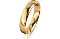 Ring 14 Karat Gelbgold 4.0 mm poliert