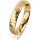 Ring 18 Karat Gelbgold 4.0 mm diamantmatt