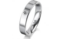 Klassik 4 Gold 750 Weiss 4.0 mm Poliert