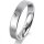 Klassik 4 Gold 750 Weiss 4.0 mm Sandmatt