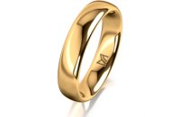 Ring 18 Karat Gelbgold 4.5 mm poliert