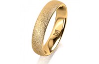 Ring 18 Karat Gelbgold 4.5 mm kreismatt
