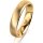 Ring 18 Karat Gelbgold 4.5 mm sandmatt
