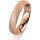 Ring 18 Karat Rotgold 4.5 mm kreismatt