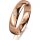 Ring 18 Karat Rotgold 4.5 mm poliert 1 Brillant G vs 0,025ct
