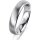 Ring 14 Karat Weissgold 4.5 mm l&auml;ngsmatt
