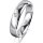 Ring 14 Karat Weissgold 4.5 mm poliert 1 Brillant G vs 0,035ct