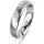 Ring 18 Karat Weissgold 4.5 mm l&auml;ngsmatt 1 Brillant G vs 0,035ct